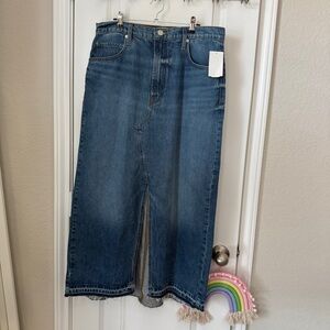 Frame The Midaxi Skirt in Del Amo